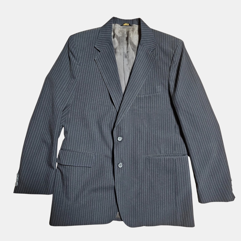 Levi's Menswear Action Suit Pinstripe Sport Coat Blazer Jacket 42R Classic